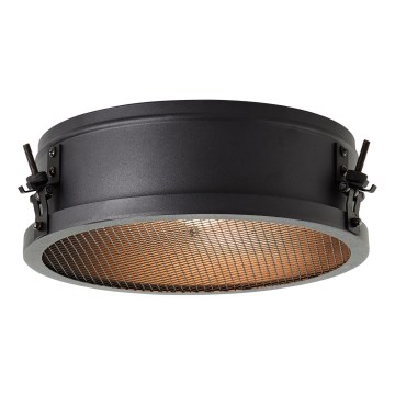 Brilliant - Lubinis šviestuvas ZOIS, 1xE27/60W/230V, skersmuo 30 cm, juoda