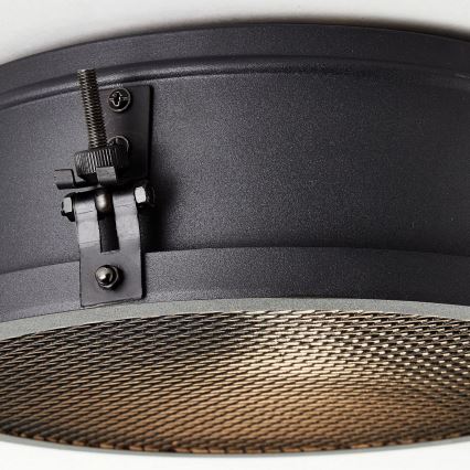 Brilliant - Lubinis šviestuvas ZOIS, 1xE27/60W/230V, skersmuo 30 cm, juoda