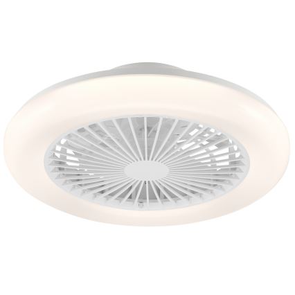 Brilliant - reguliuojamas LED lubų šviestuvas su ventiliatoriumi MONTERO LED/20W/230V 2700-6500K Ø 42 cm baltas + nuotolinis pultas