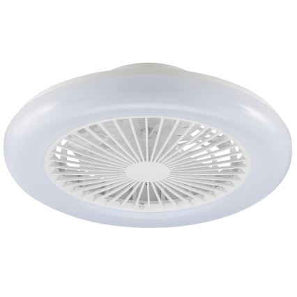 Brilliant - reguliuojamas LED lubų šviestuvas su ventiliatoriumi MONTERO LED/20W/230V 2700-6500K Ø 42 cm baltas + nuotolinis pultas