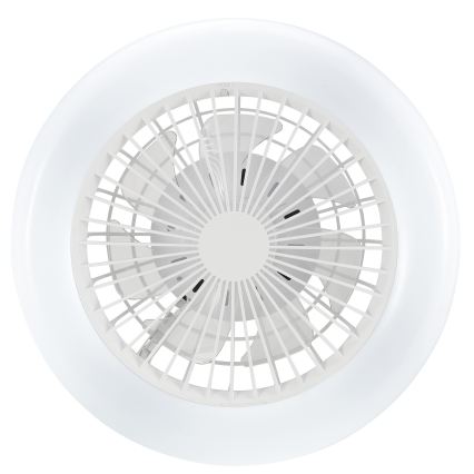 Brilliant - reguliuojamas LED lubų šviestuvas su ventiliatoriumi MONTERO LED/20W/230V 2700-6500K Ø 42 cm baltas + nuotolinis pultas