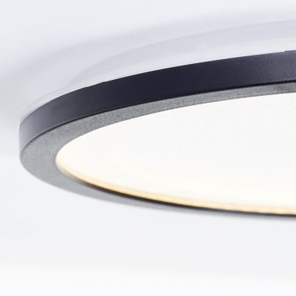 Brilliant - LED reguliuojamas lubų šviestuvas MOSAKO LED/20W/230V 2700K skersmuo 29,5 cm juodas