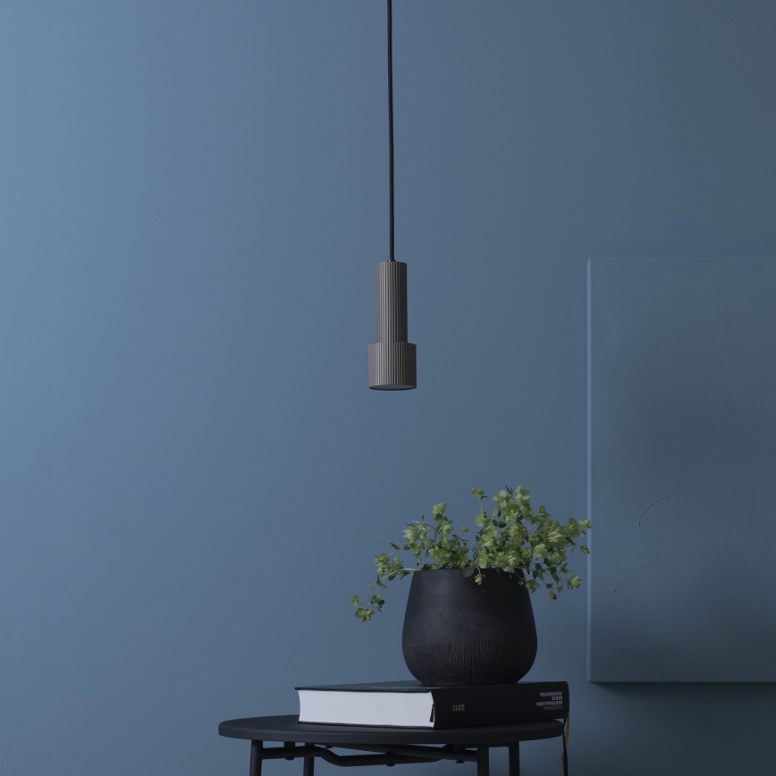Brilliant - Pakabinamas sietynas CADIZ 1xGU10/10W/230V diametras 12,5 cm bronza