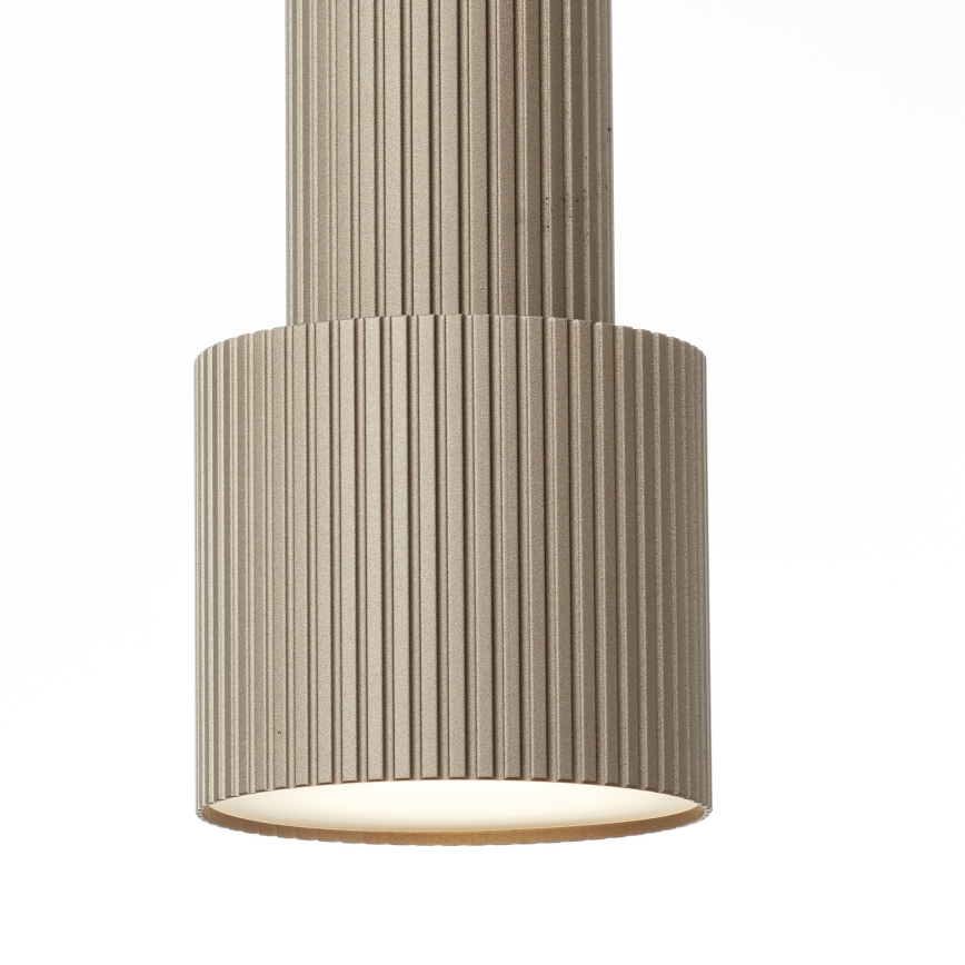 Brilliant - Pakabinamas sietynas CADIZ 1xGU10/10W/230V diametras 12,5 cm bronza