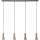 Brilliant - Pakabinamas sietynas CADIZ 4xGU10/10W/230V bronza