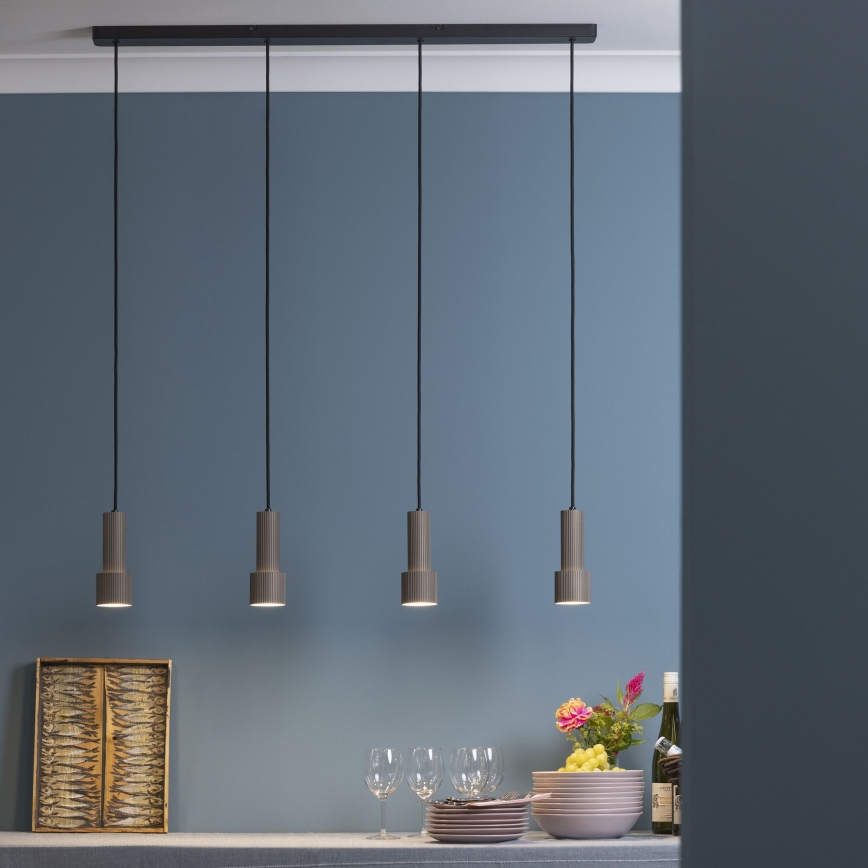 Brilliant - Pakabinamas sietynas CADIZ 4xGU10/10W/230V bronza