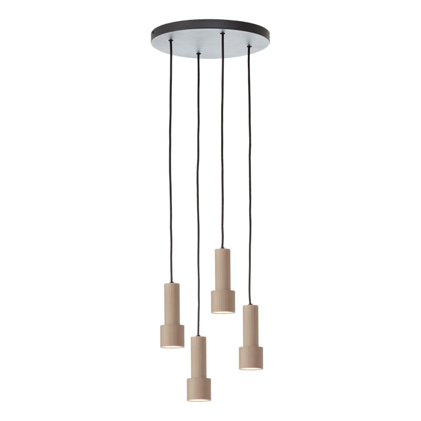Brilliant - Pakabinamas sietynas CADIZ 4xGU10/10W/230V diametras 35 cm bronza