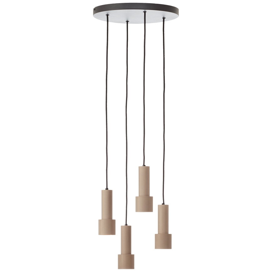 Brilliant - Pakabinamas sietynas CADIZ 4xGU10/10W/230V diametras 35 cm bronza