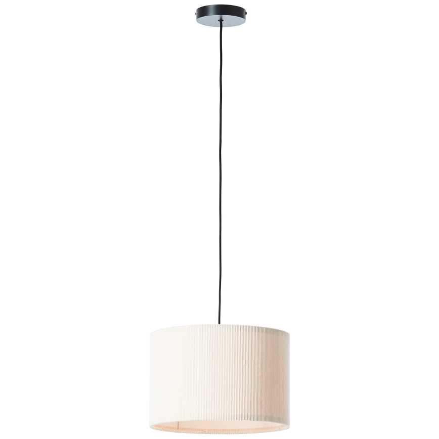 Brilliant - Pakabinamas sietynas TONY 1xE27/20W/230V diametras 35 cm kreminė