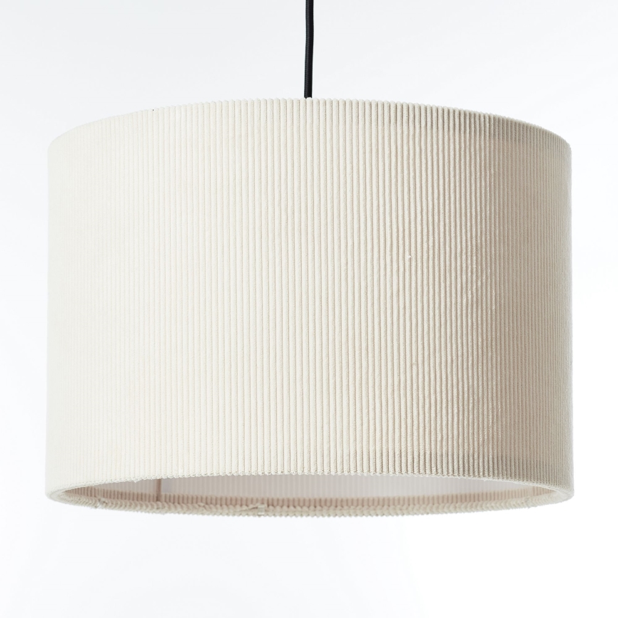 Brilliant - Pakabinamas sietynas TONY 1xE27/20W/230V diametras 35 cm kreminė