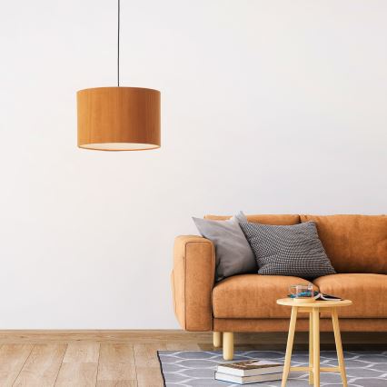 Brilliant - Pakabinamas sietynas TONY 1xE27/20W/230V diametras 35 cm oranžinė
