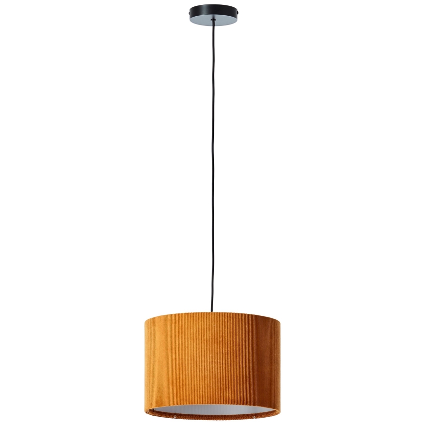Brilliant - Pakabinamas sietynas TONY 1xE27/20W/230V diametras 35 cm oranžinė