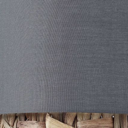Brilliant - Pakabinamas sietynas WATERLILLY 1xE27/60W/230V diametras 35 cm pilka