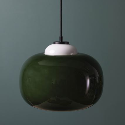 Brilliant - Pakabinamas šviestuvas ant laido BLOP 1xE27/60W/230V žalias