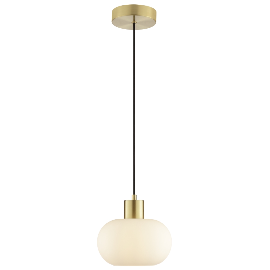 Brilliant - Pakabinamas šviestuvas ant laido FANNY 1xE27/20W/230V skersmuo 22 cm žalvaris
