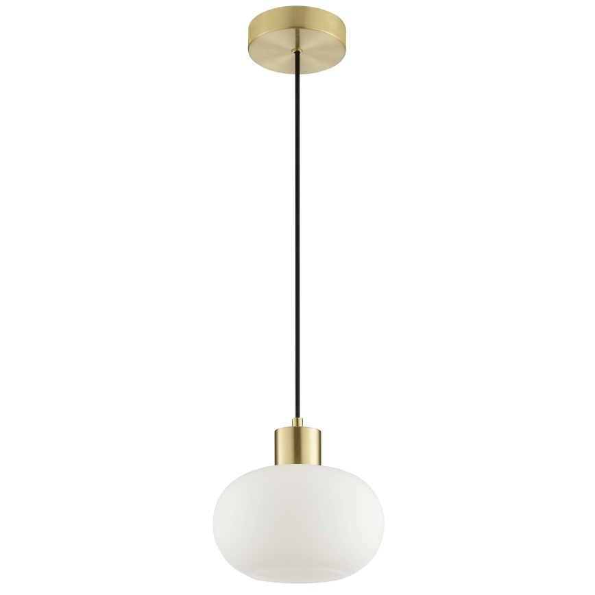 Brilliant - Pakabinamas šviestuvas ant laido FANNY 1xE27/20W/230V skersmuo 22 cm žalvaris