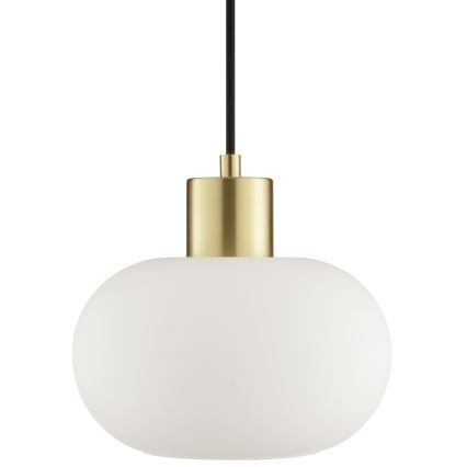Brilliant - Pakabinamas šviestuvas ant laido FANNY 1xE27/20W/230V skersmuo 22 cm žalvaris