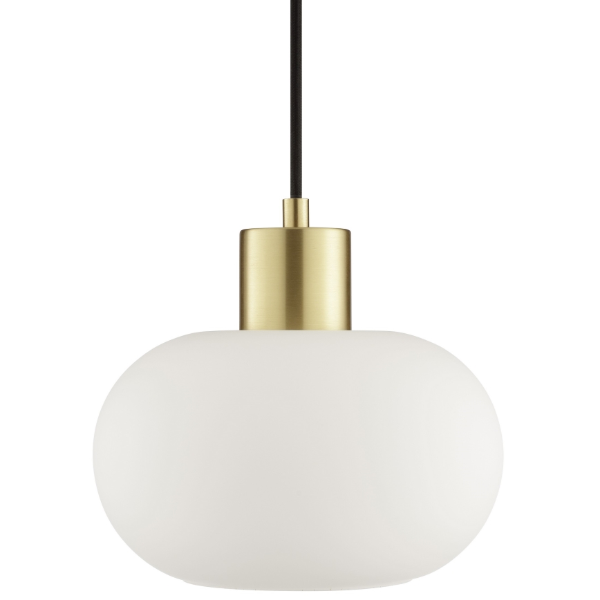 Brilliant - Pakabinamas šviestuvas ant laido FANNY 1xE27/20W/230V skersmuo 22 cm žalvaris