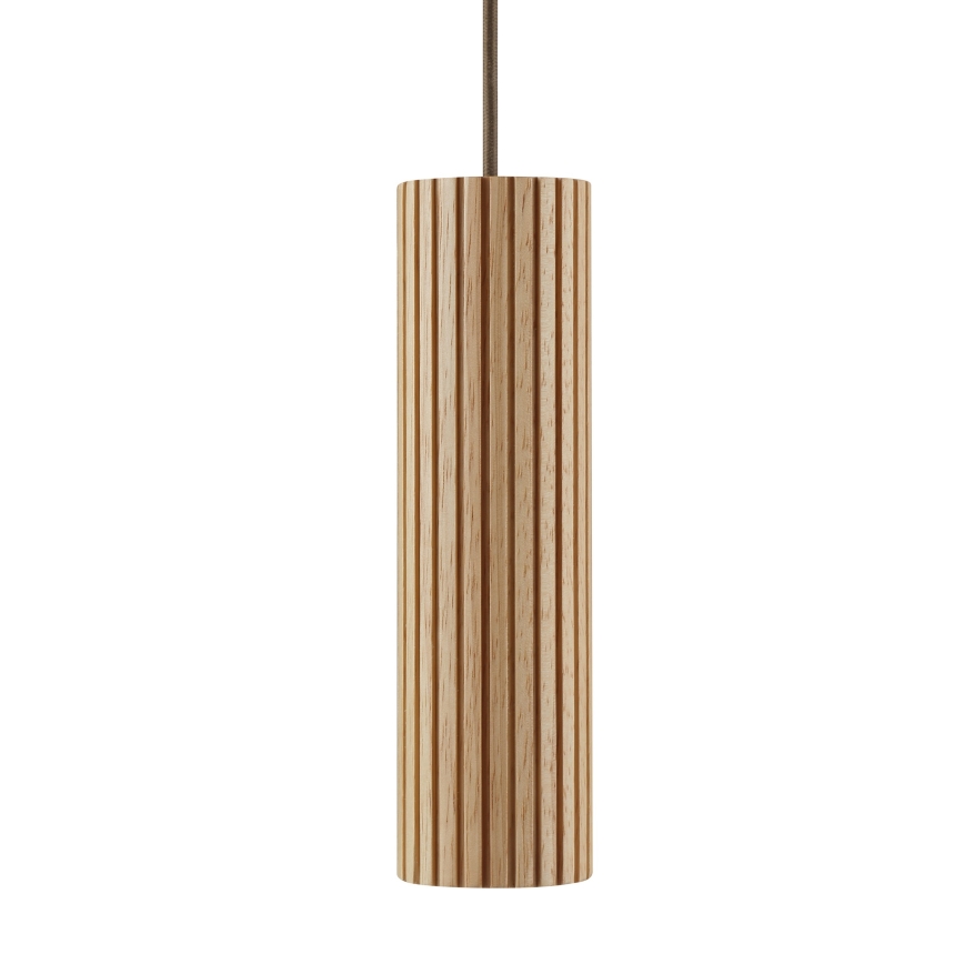 Brilliant - Pakabinamas šviestuvas su laidu LAKEWOOD 1xGU10/10W/230V Ø 10 cm rudas