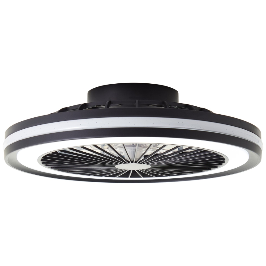 Brilliant - LED RGBW pritemdomas stropinis šviestuvas su ventiliatoriumi PALMERO LED/40W/230V 2700-6500K skersmuo 46,6 cm smėlinis + nuotolinis valdymas