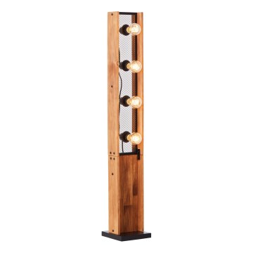 Brilliant - Pastatoma lempa CALANDRA 4xE27/42W/230V pušis
