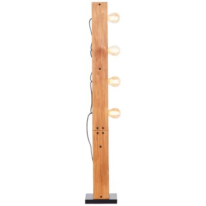 Brilliant - Pastatoma lempa CALANDRA 4xE27/42W/230V pušis