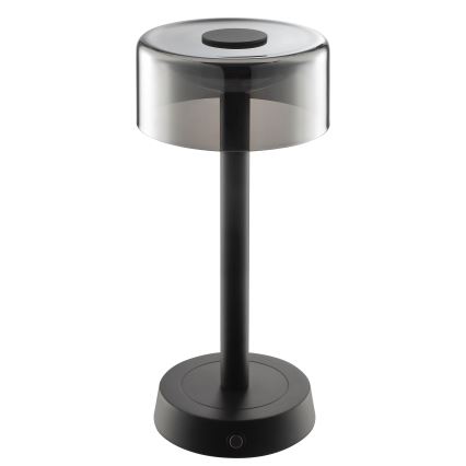 Brilliant - LED reguliuojama įkraunama jutiklinė lauko stalo lempa RAZOR LED/2,5W/5V 2700K 2600 mAh IP44 juoda