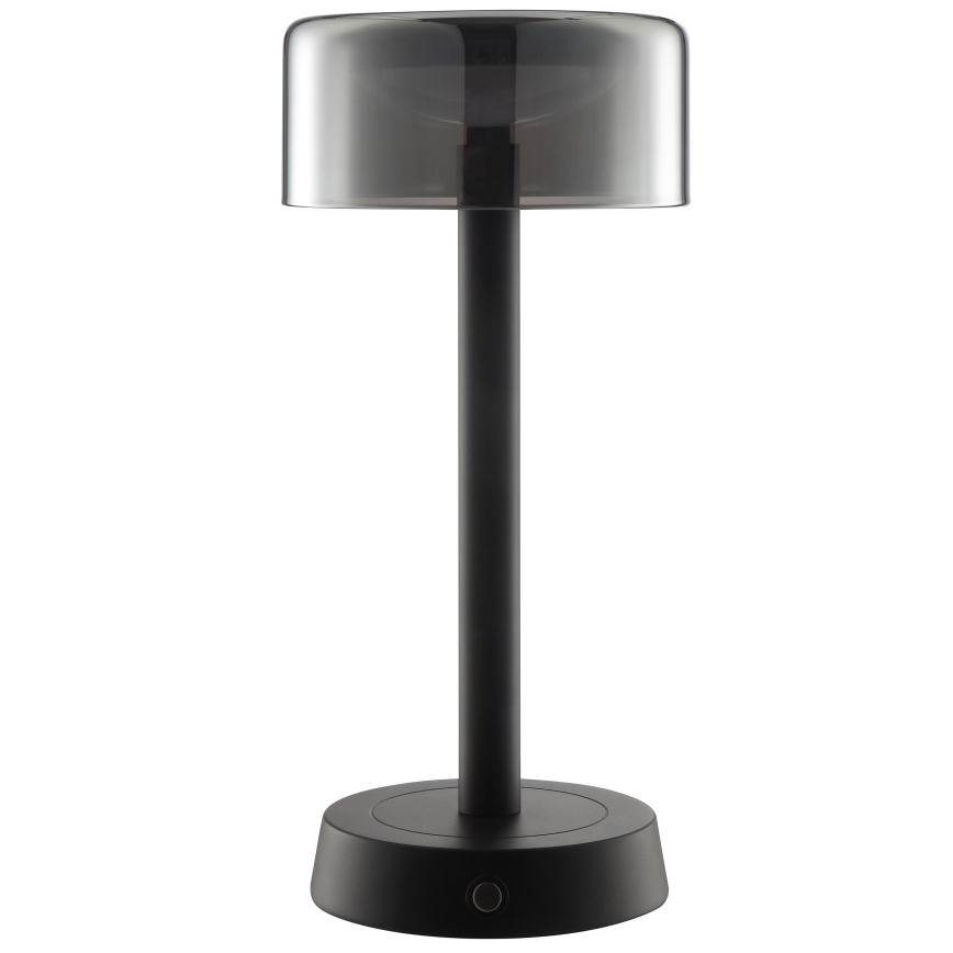 Brilliant - LED reguliuojama įkraunama jutiklinė lauko stalo lempa RAZOR LED/2,5W/5V 2700K 2600 mAh IP44 juoda
