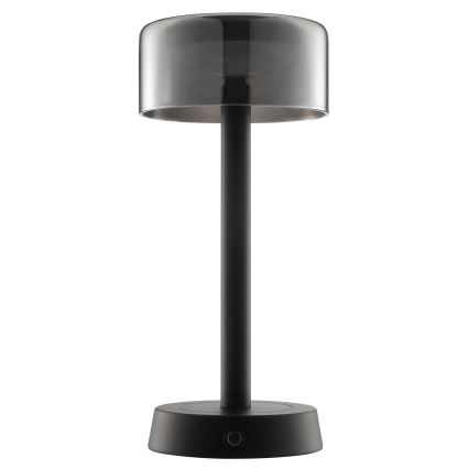 Brilliant - LED reguliuojama įkraunama jutiklinė lauko stalo lempa RAZOR LED/2,5W/5V 2700K 2600 mAh IP44 juoda