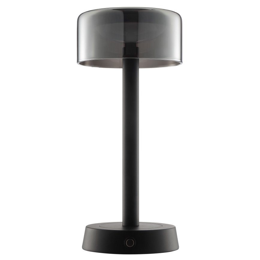 Brilliant - LED reguliuojama įkraunama jutiklinė lauko stalo lempa RAZOR LED/2,5W/5V 2700K 2600 mAh IP44 juoda