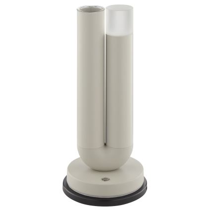 Brilliant - LED reguliuojamo ryškumo įkraunama jutiklinė lauko stalinė lempa SAYU LED/2,5W/5V 2700K 2600 mAh IP44 pilka