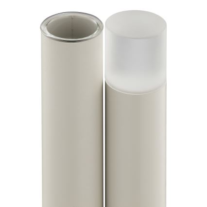 Brilliant - LED reguliuojamo ryškumo įkraunama jutiklinė lauko stalinė lempa SAYU LED/2,5W/5V 2700K 2600 mAh IP44 pilka