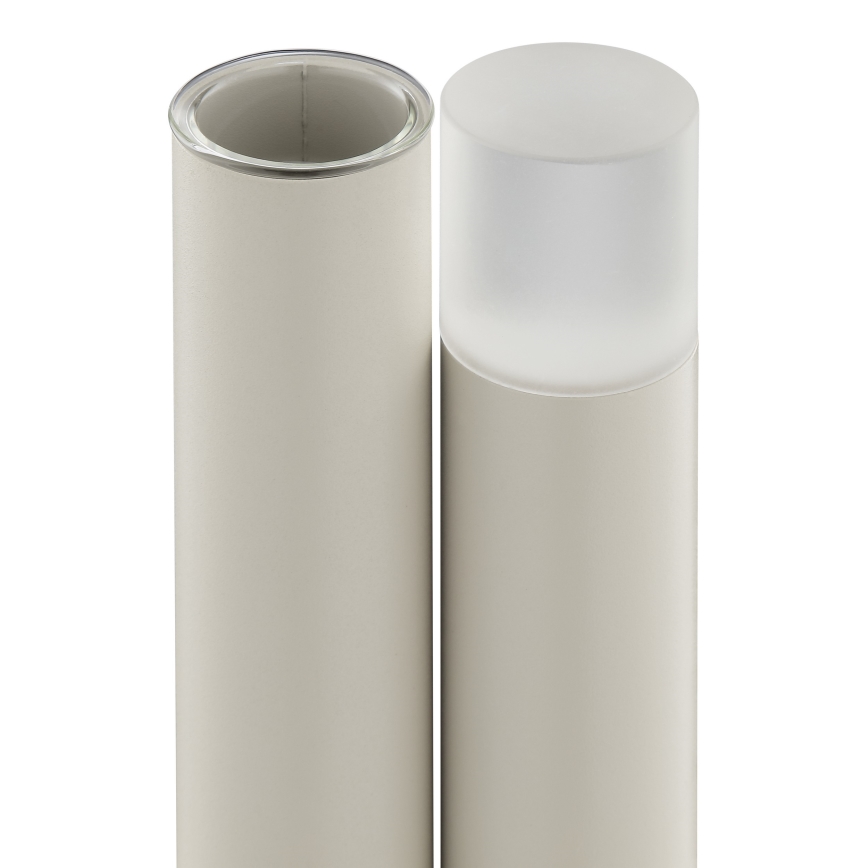 Brilliant - LED reguliuojamo ryškumo įkraunama jutiklinė lauko stalinė lempa SAYU LED/2,5W/5V 2700K 2600 mAh IP44 pilka