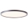 Brilliant - reguliuojamas LED lubinis šviestuvas SORELL LED/18W/230V 3000-6500K, Ø 29 cm, juodas + nuotolinis valdymas