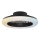 Brilliant - Reguliuojamas LED lubinis šviestuvas su ventiliatoriumi MONTERO LED/20W/230V 2700-6500K skersm. 42 cm juoda + nuotolinio valdymo pultas