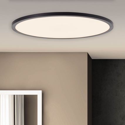 Brilliant - Dimeriuojamas LED lubinis šviestuvas TUCO LED/33W/230V 3000-6500K Ø 50 cm juodas + nuotolinis valdymas