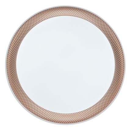 Brilliant - dimeriuojamas LED lubinis šviestuvas WALDO LED/24W/230V 3000-6500K skersmuo 38,5 cm balta/rožinio aukso + nuotolinis valdymas