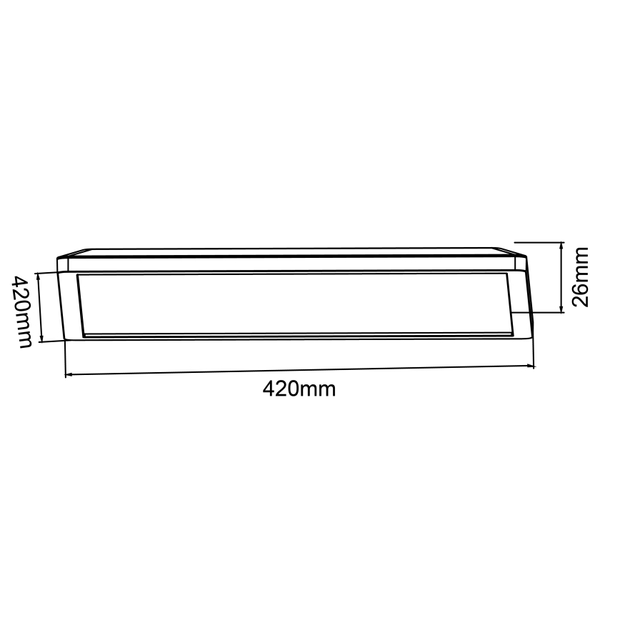 Brilliant - reguliuojamas LED lubinis šviestuvas SORELL LED/24/230V 3000-6500K 42x42 cm baltas + su nuotolinio valdymo pultu