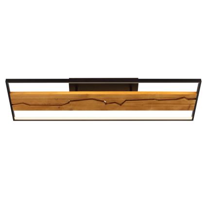 Brilliant - dimeriuojamas LED lubinis šviestuvas THUNDER LED/42W/230V, pušinis