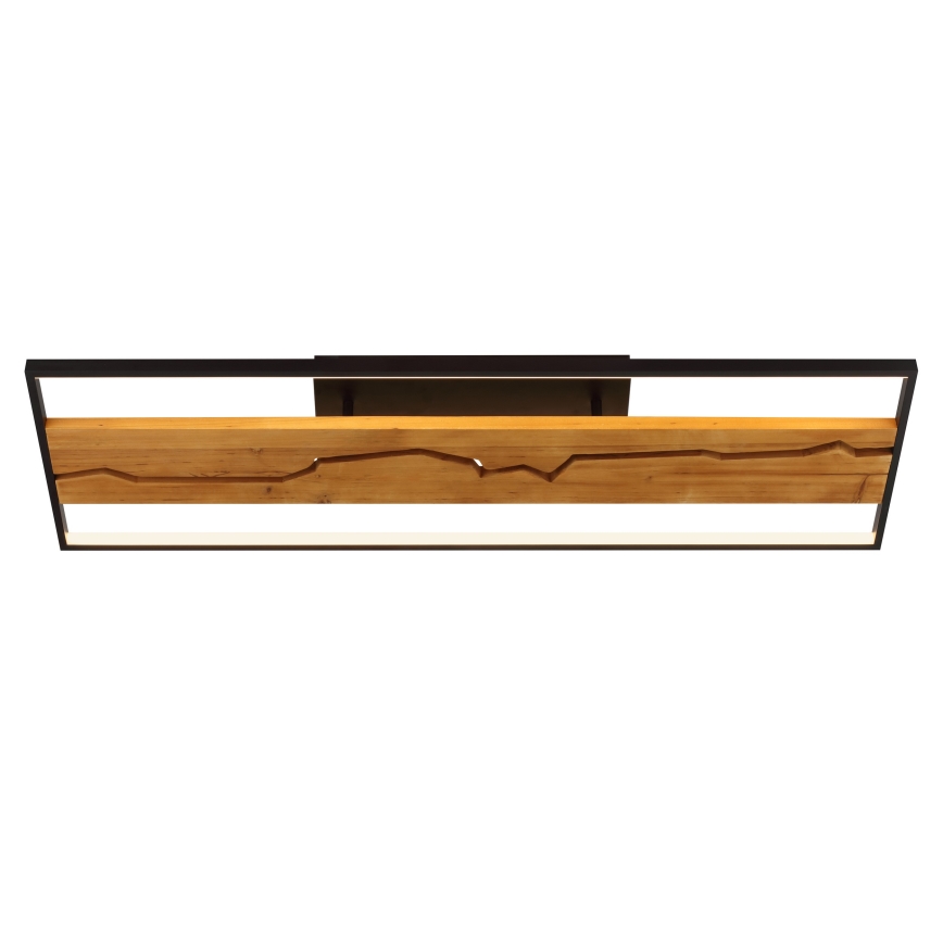 Brilliant - dimeriuojamas LED lubinis šviestuvas THUNDER LED/42W/230V, pušinis