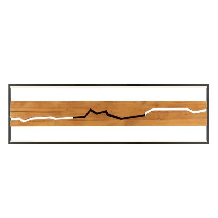 Brilliant - dimeriuojamas LED lubinis šviestuvas THUNDER LED/42W/230V, pušinis