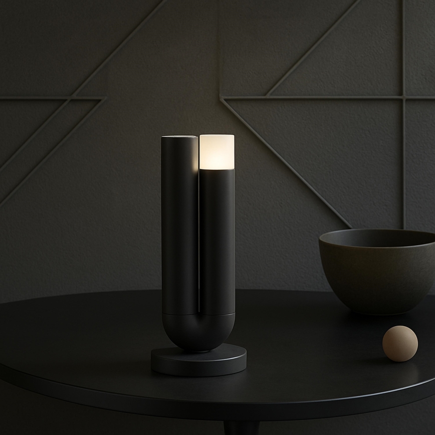 Brilliant - LED reguliuojama įkraunama jutiklinė lauko stalinė lempa SAYU LED/2,5W/5V 2700K 2600 mAh IP44 juoda