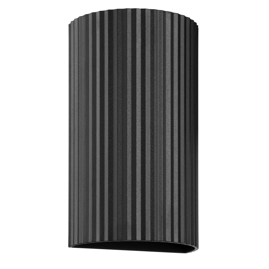 Brilliant - Sieninis šviestuvas UNDULA 2xGU10/10W/230V juoda