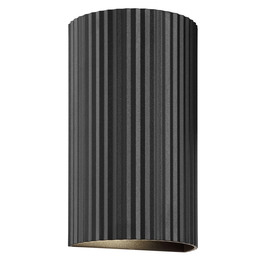 Brilliant - Sieninis šviestuvas UNDULA 2xGU10/10W/230V juoda