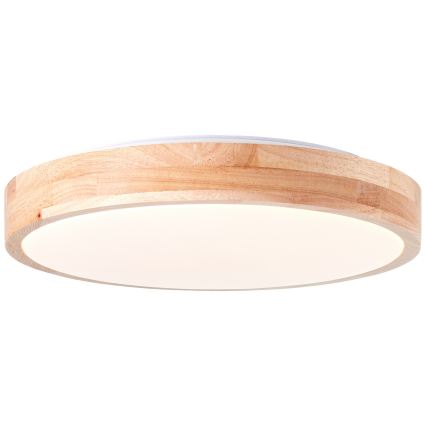 Brilliant - SLIMLINE LED lubinis šviestuvas LED/24W/230V Ø 34,5 cm, iš kaučiukmedžio