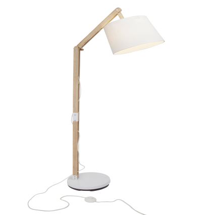 Brilliant - stalinė lempa CARLYN 1xE27/60W/230V smėlinė/balta