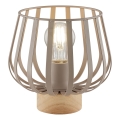 Brilliant - Stalinė lempa NORDIC CAGE 1xE27/20W/230V smėlinė