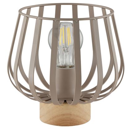 Brilliant - Stalinė lempa NORDIC CAGE 1xE27/20W/230V smėlinė