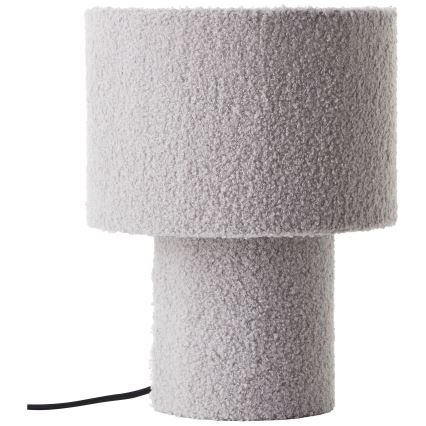 Brilliant - Stalinė lempa TEDDY 1xE27/20W/230V pilka