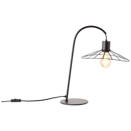 Brilliant - Stalinis šviestuvas LEIKA 1xE27/52W/230V juoda